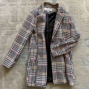 Nordstrom Sebby Collection Patterned Coat